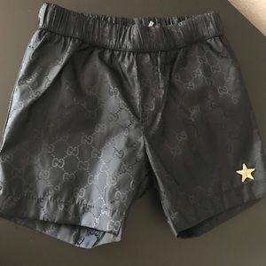 Gucci Baby Gg Nylon Swim Boxer